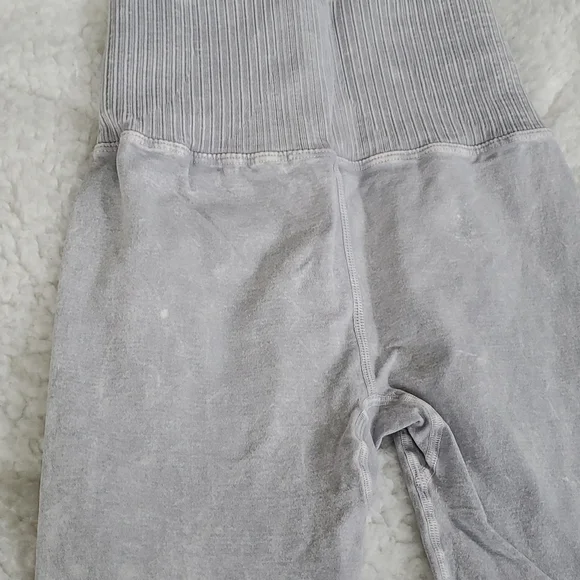17. Free People Good Karma Leggings Ice Grey - Picture 8 of 17
